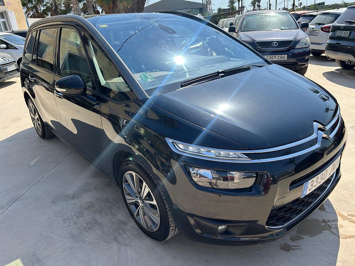 CITROEN C4 GRAND PICASSO 1.6 BLUE-HDI AUTO SPANISH LHD IN SPAIN 93000 MILES 7 SEATS 2016